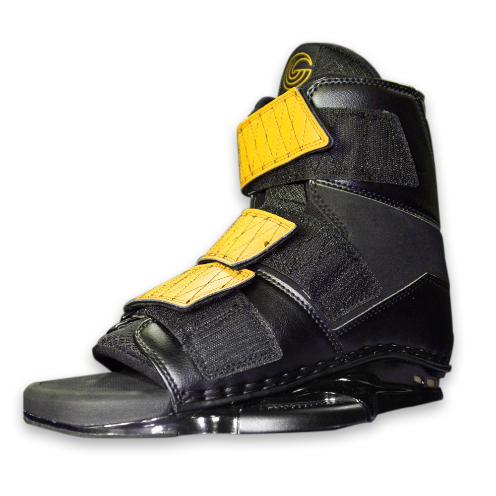 Connelly Draft Velcro Wakeboard Bindings Yellow