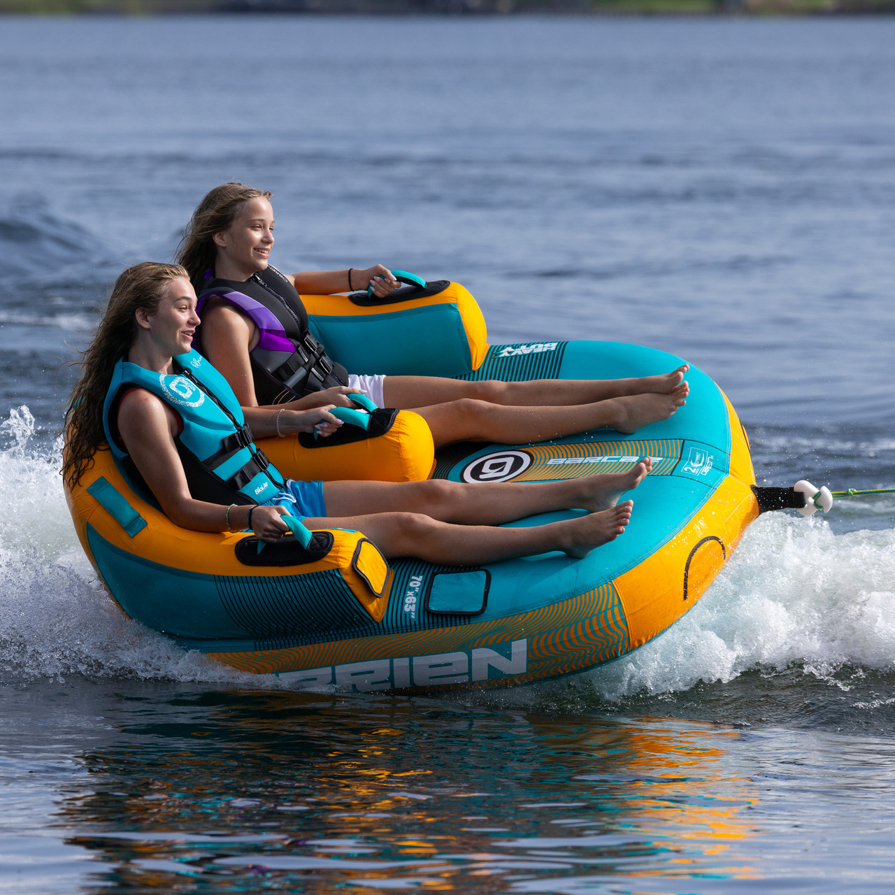 O'Brien Barca 2 Towable Tube 2026 front view