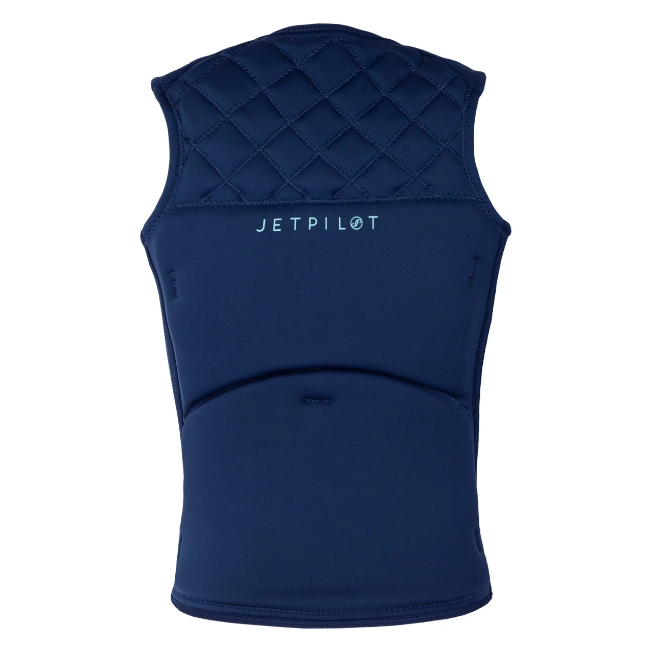 Jetpilot Women's Wavefarer Reversible Comp Wake Vest in Navy/Light Blue back view