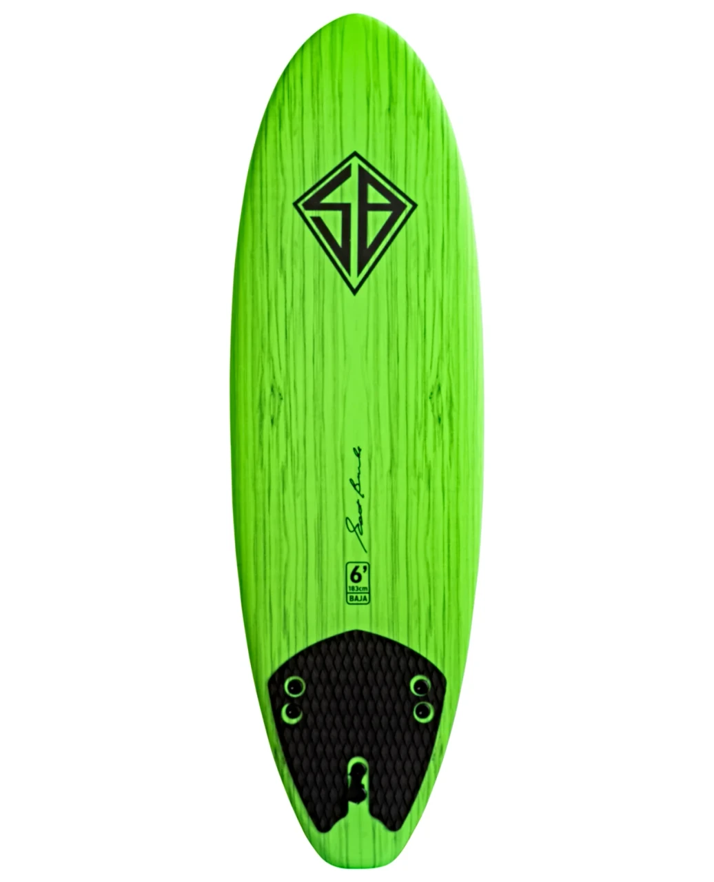 Scott Burke 6' soft-top surfboard with PU surf leash included