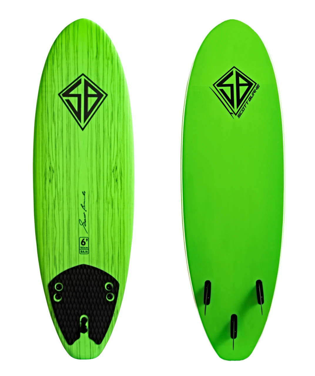 Scott Burke 6' Baja Soft Surfboard