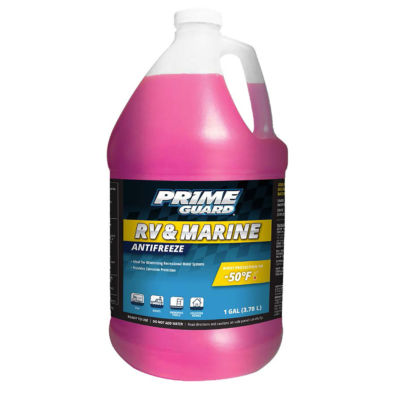 Prime Guard® -50ºF Marine & RV Antifreeze, Ethanol Based - Gallon