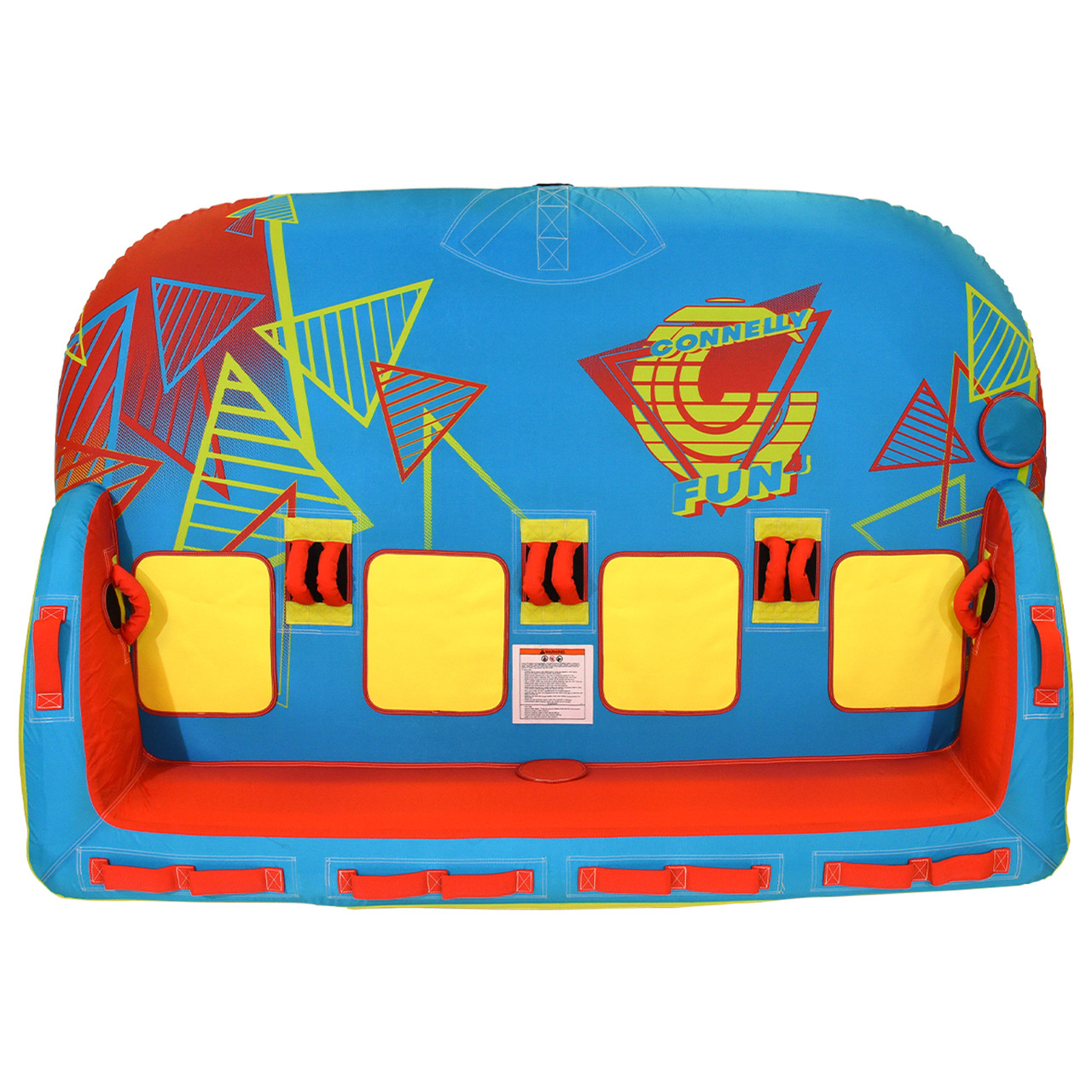 Connelly Fun 4 four rider towable tube with Two-Way Tow Technology
