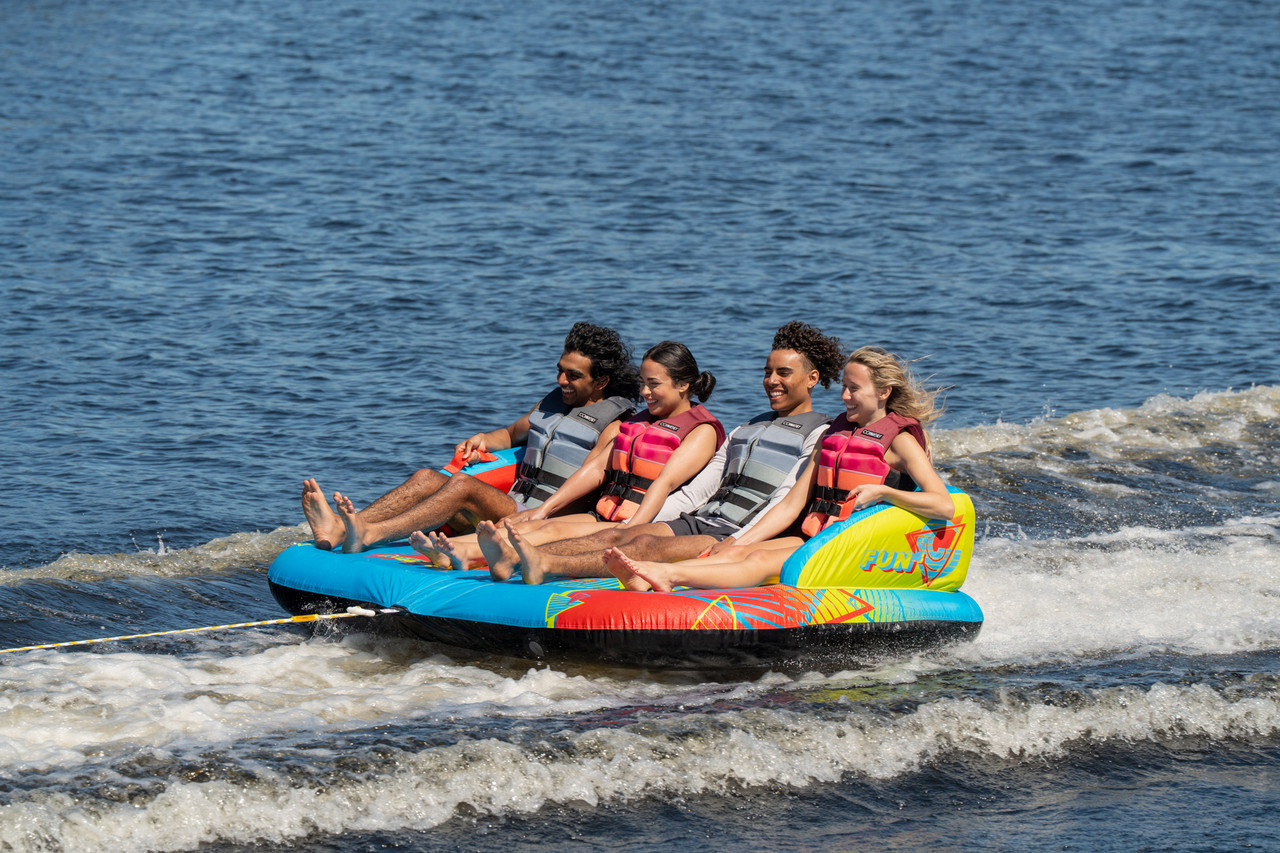 Connelly Fun 4 Two-Way Tow tube for couch and kneeling chariot riding