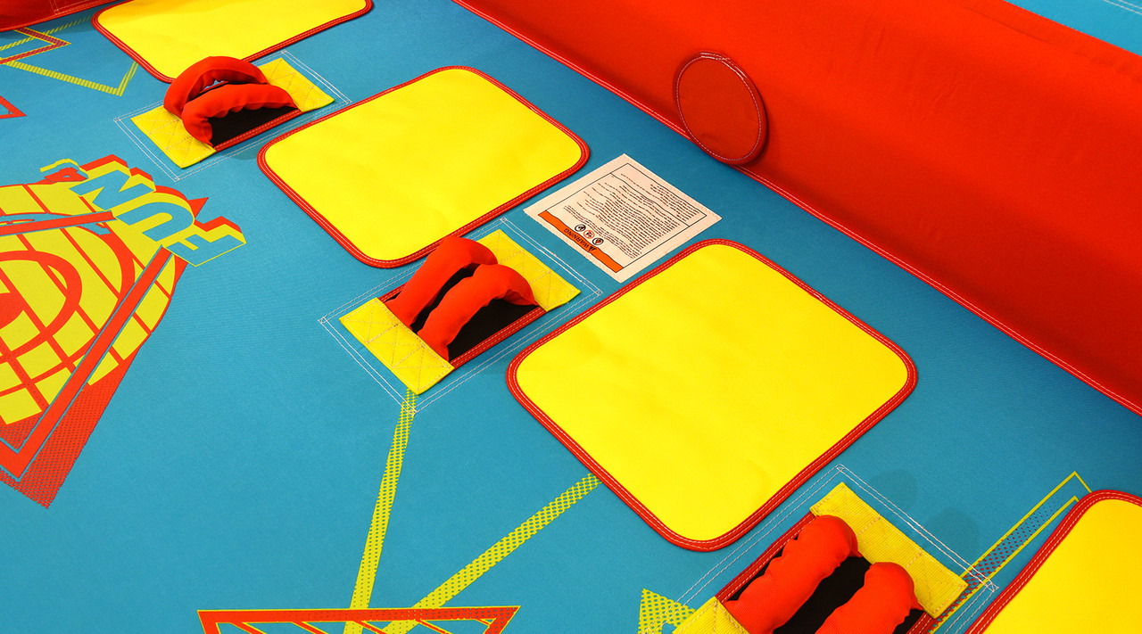 Connelly Fun 4 4 rider towable tube with 840D nylon cover and EVA seating
