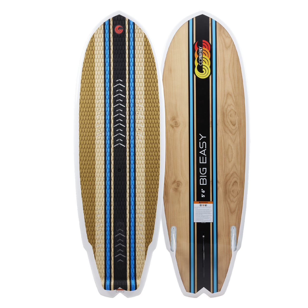 Connelly Big Easy 5'6" Wakesurf Board - 2027 Beginner Longboard Surf Style