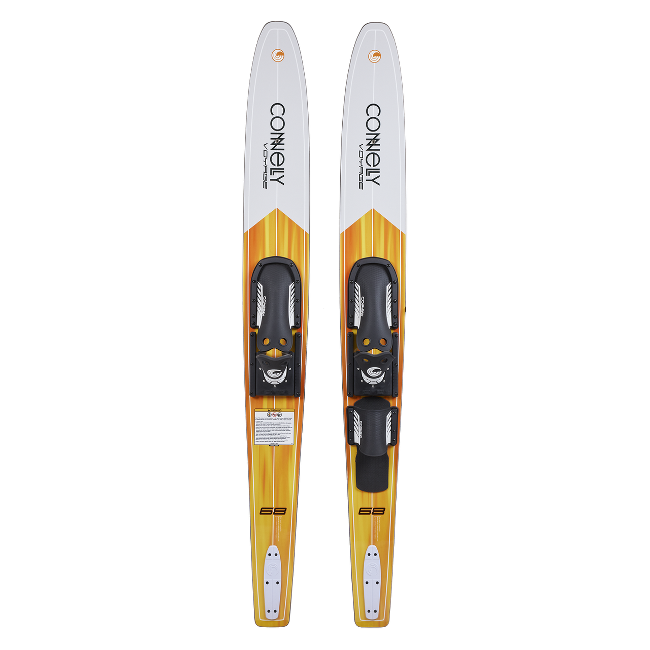 Connelly Voyage Combo Waterskis - 2027 64" & 68" Adjustable Combo Water Skis