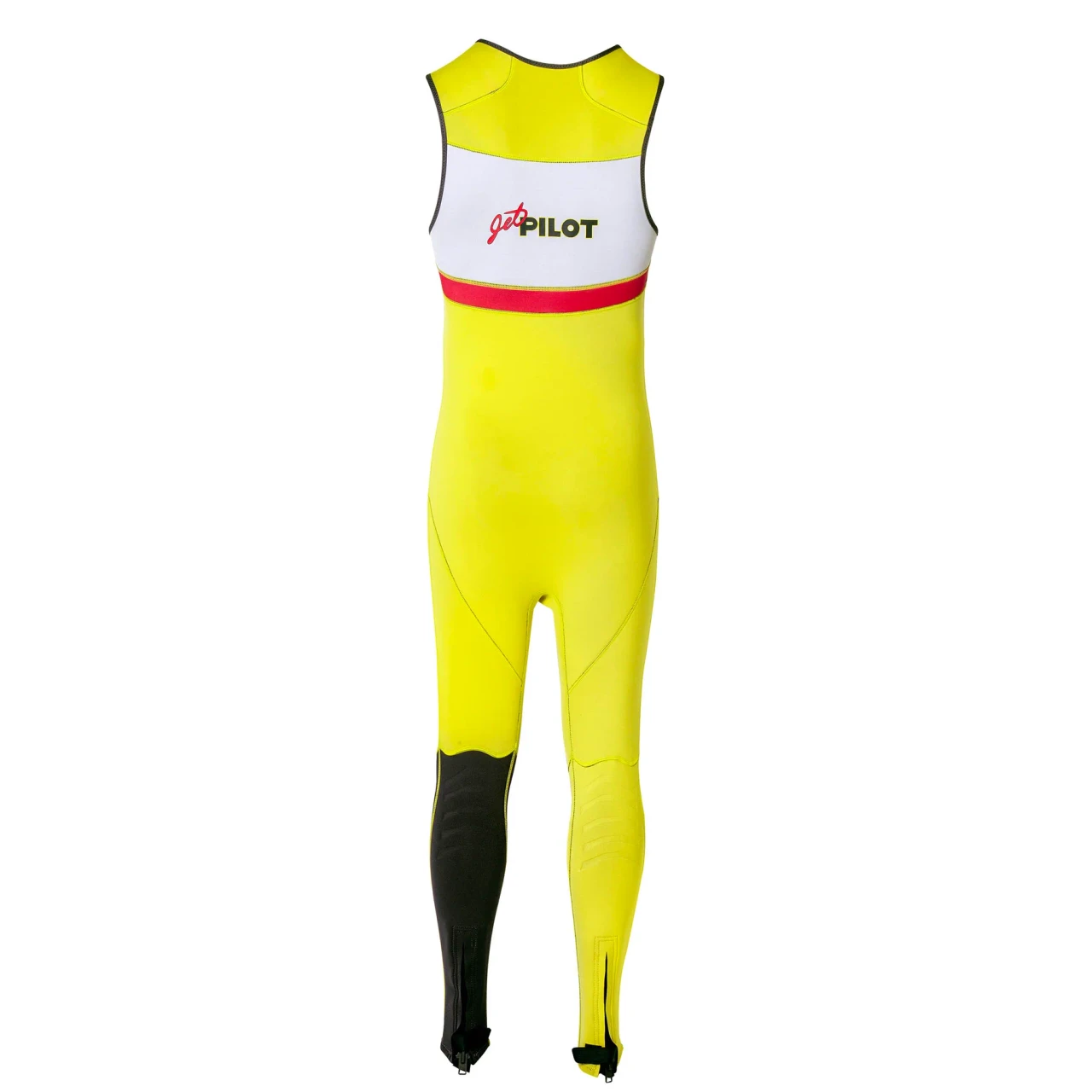 Jetpilot Vintage Class John Neon Yellow sleeveless 2mm neoprene wetsuit