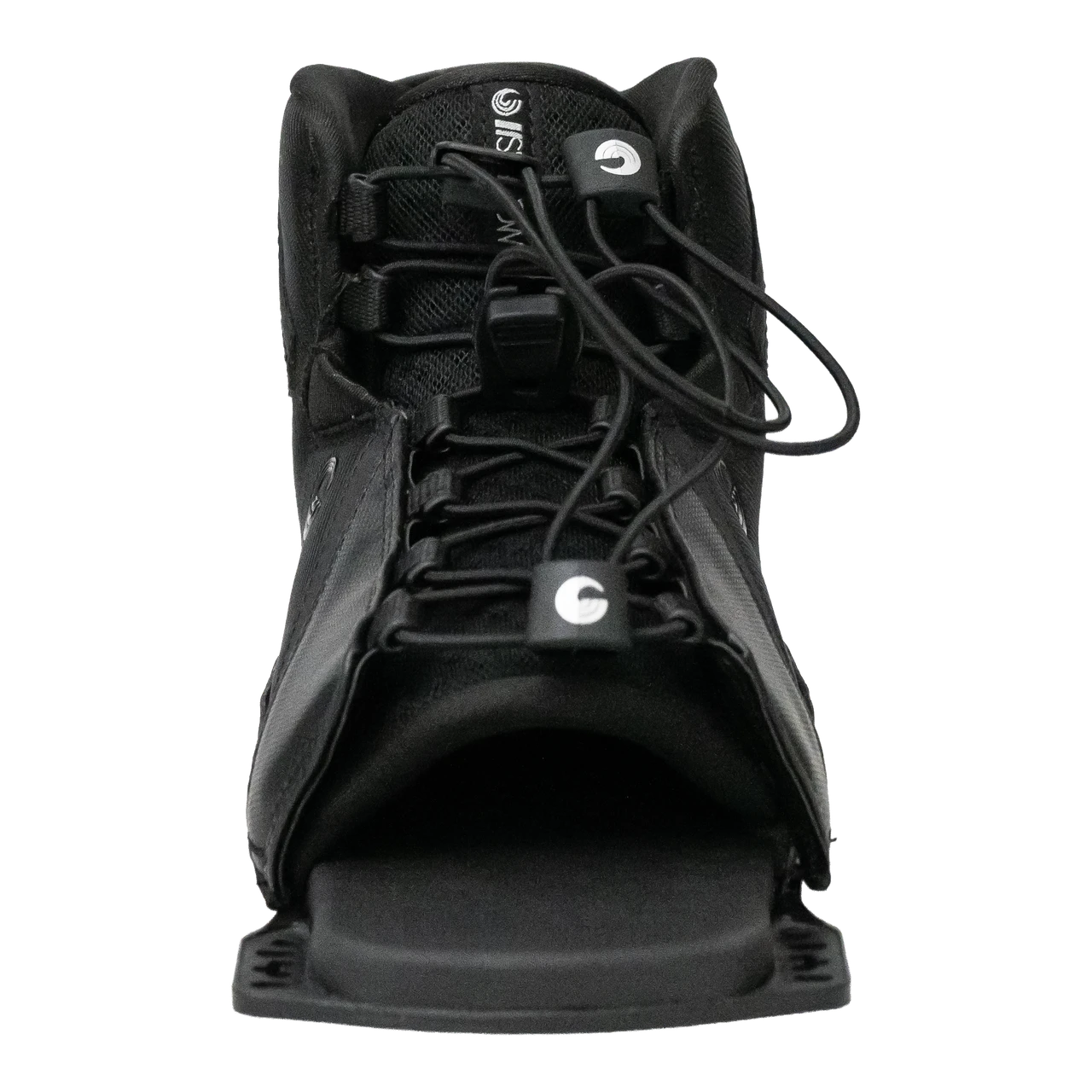 2027 Connelly Shadow rear water ski boot with Lycra-lined adjustable toe and heel