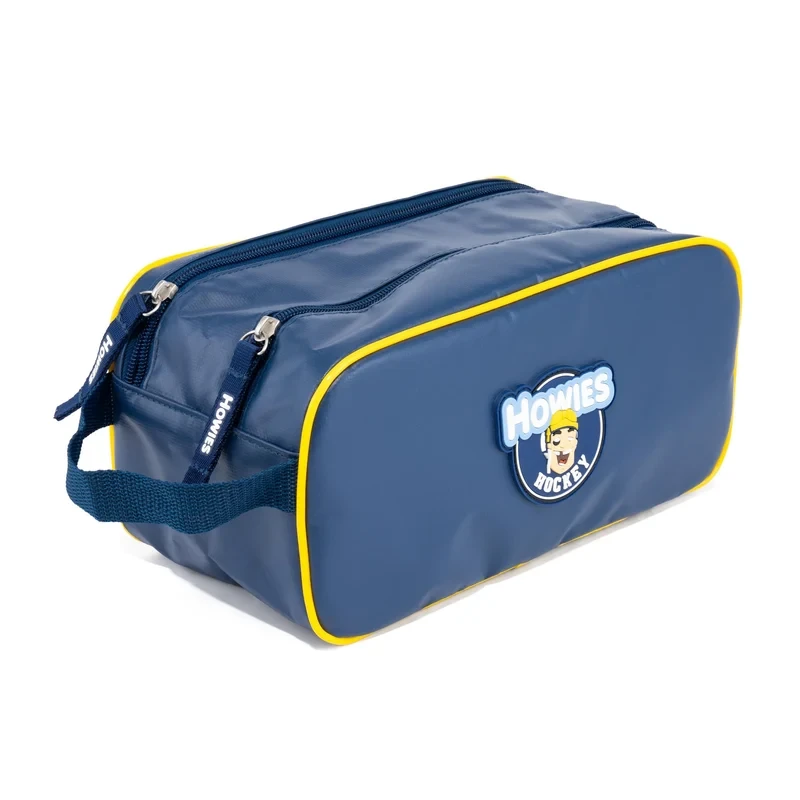 Howies Pro Hockey Accessory Bag with durable tarpaulin exterior and silicone Howies logo patch