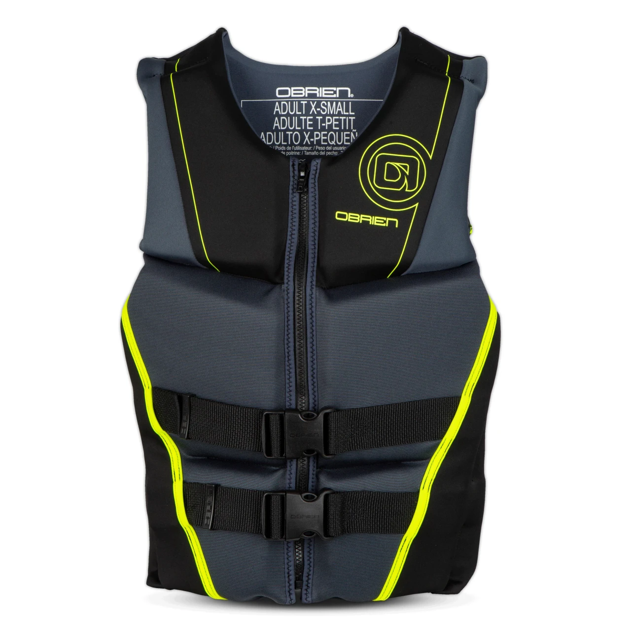O'Brien Men's Flex V-Back Life Jacket - Yellow - USCG Approved