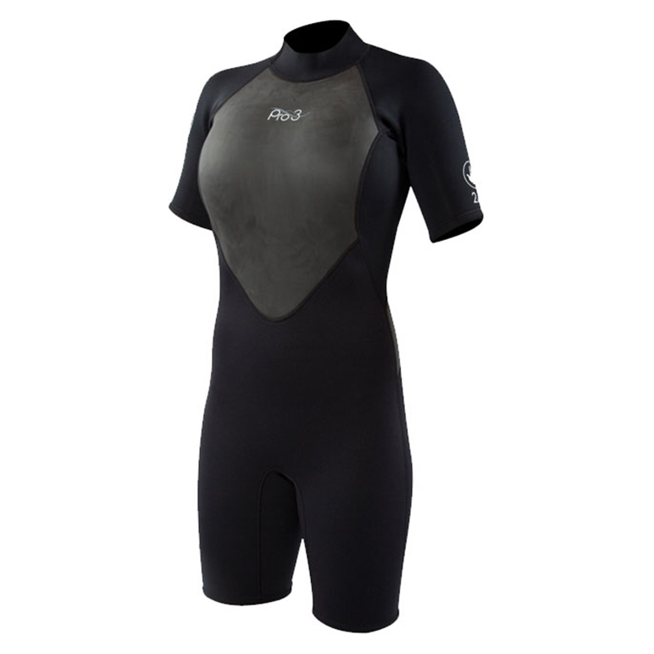 Body Glove Women's Pro 3 Springsuit Wetsuit 2mm Black