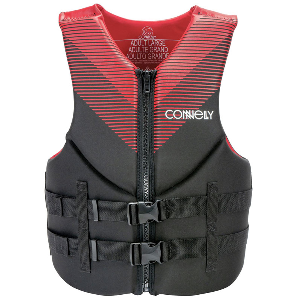 Connelly Men's Promo Neoprene Life Jacket Red