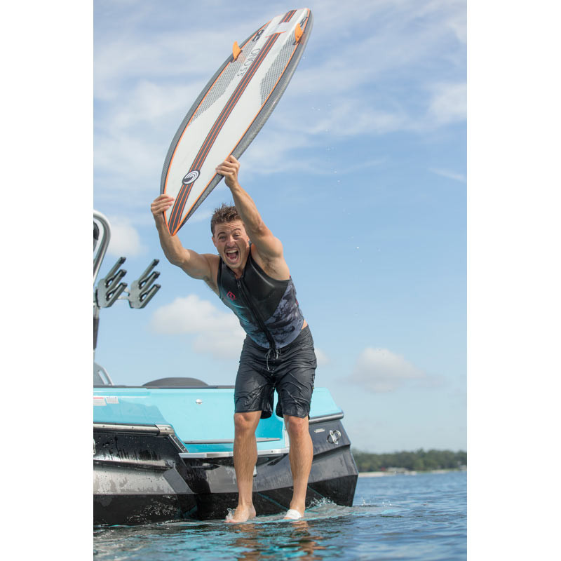 2019 Connelly Ono Wakesurf Board Action Photo
