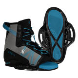 Connelly Empire Wakeboard Binding L/XL 9–12 – New 2026 model front and bottom view