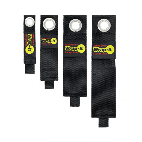 Heavy-duty storage straps, assorted storage straps pack, 7-inch storage strap, 10-inch storage strap, 13-inch storage strap, 17-inch storage strap, weatherproof straps, marine-grade organizing straps, durable hook-and-loop straps, multi-purpose storage straps, boat organization tools, RV storage accessories.