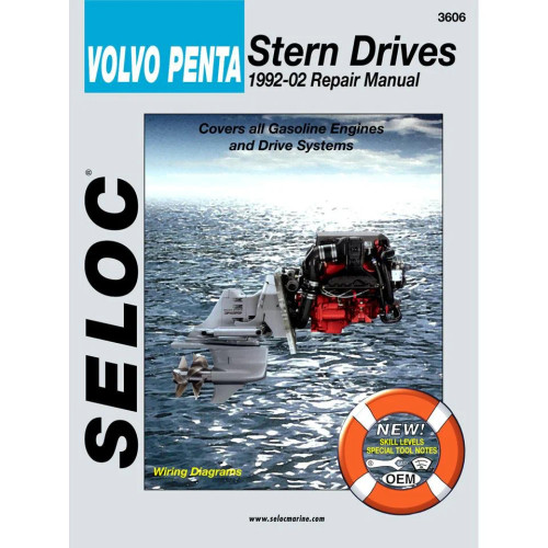 Seloc Marine Manual for Volvo Penta 1992-2002 Gas & I/O Sterndrives