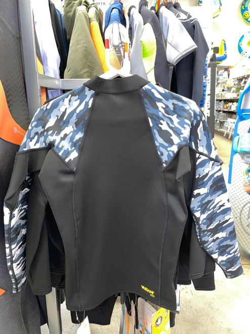 BODY GLOVE VARIANT LONG SLEEVE 1MM NEOPRENE TOP- CAMO