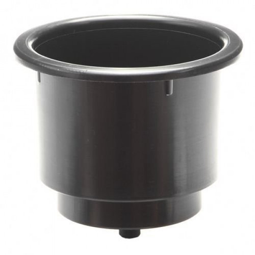 Seasense cup holder, recessed cup holder, self-draining cup holder, cup holder for tables, cup holder for dashboards, boat cup holder, countertop cup holder, black cup holder, white cup holder, drink holder for seat backs, recessed drink holder, durable cup holder, compact cup holder.