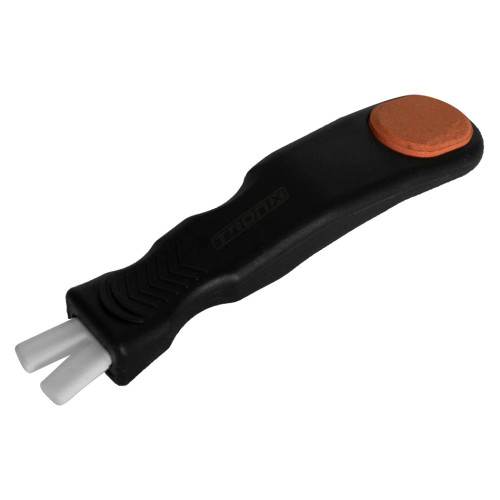 TronX Edger, Skate Sharpening Tool, Hand-held Skate Sharpening Tool, Multi-tool for Skates, Ceramic Steel Skate Sharpener, Replaceable Honing Stone, Deburring Tool for Skates, Skate Edge Repair Tool, Skate Sharpening Hand Tool, Portable Skate Sharpener, On-the-Fly Skate Repair, Skateboard Edger, Skate Maintenance Tool, Skate Sharpening Kit, Honing Stone for Skates, Ceramic Steel Edger, Skate Tool for Repairs, Skateboard Sharpening Accessory, Sharpener for Skate Edges, Durable Skate Maintenance Tool