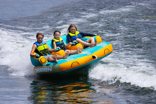 O'Brien Barca 3 inflatable boat tube designed for up to three riders