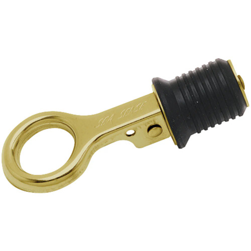 SeaSense snap drain plugs, snap plug, boat drain plug, corrosion resistant brass, 1" drain plug, 1-1/4" drain plug, secure boat drain, marine drain plug, drain tube seal, brass snap plug, boat accessories