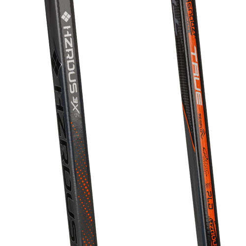 Lightweight composite shaft design of Hzrdus 3X4 Stick