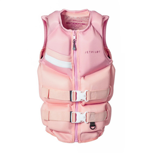 Jetpilot Women’s Armada CGA Vest Rose front view Jetpilot Women’s Armada CGA Vest Rose front view