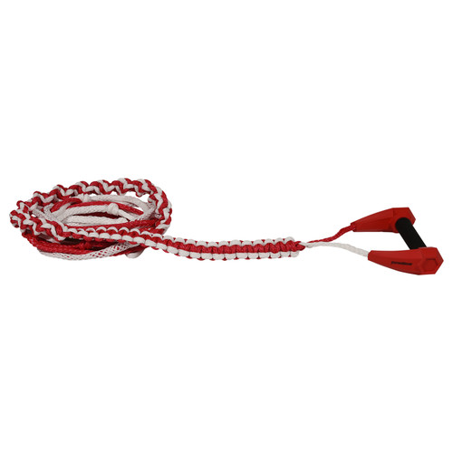 Proline Torq Wakesurf Handle and 25ft Poly-E Rope - Red Proline Torq Wakesurf Handle and 25ft Poly-E Rope - Red
