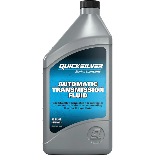 Quicksilver Marine Automatic Transmission Fluid Quart front