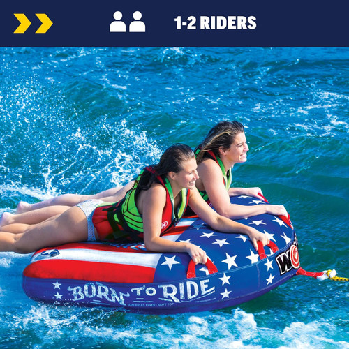 WOW Born To Ride 2 infographic showing 2-person capacity