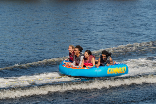 Connelly soft top deck tube on water