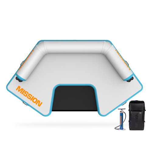 Mission REEFLITE LOUNGE | Lightweight Inflatable Water Lounger + Easy-up