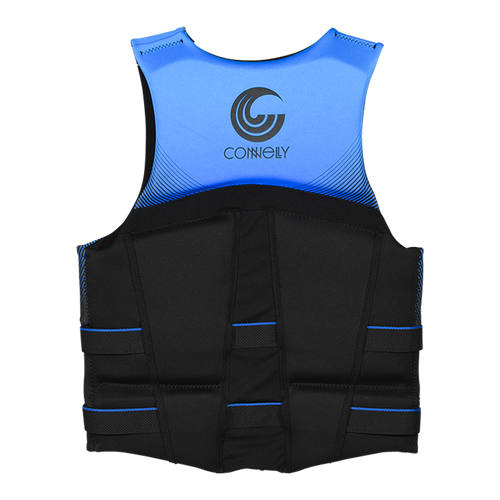 Connelly Premium men’s neoprene life jacket back panel view