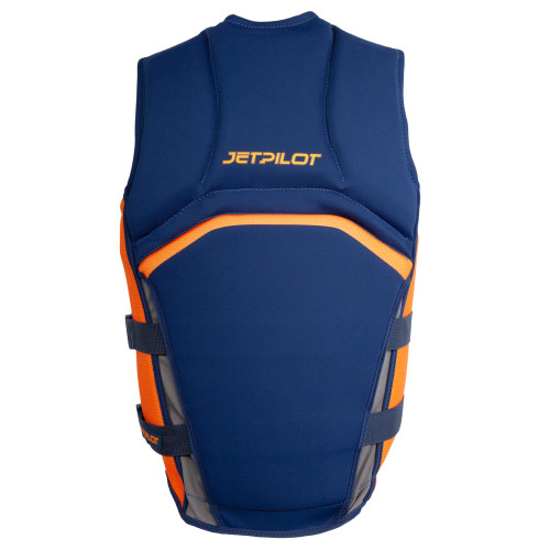 Jetpilot F-86 Sabre vest back panel navy orange