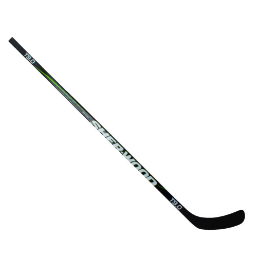 Sherwood T9.0 Grip Junior Composite Hockey Stick Left full view on white background