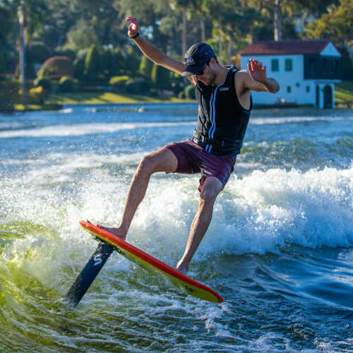 Slingshot Wake Carve One-Lock foil package with Dwarf Craft V3 board and carbon mast