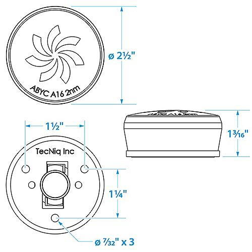 SeaChoice LED All-Round Waketower Navigation Light