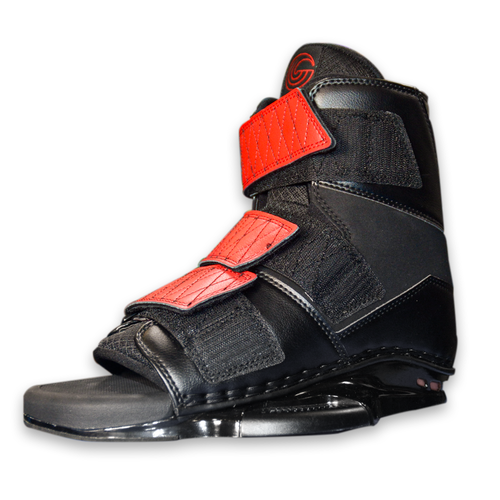 Connelly Draft Velcro Wakeboard Bindings Red