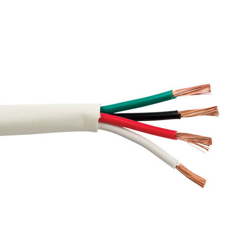 4C/16 AWG Copper Speaker Cable (Sold By The Foot) -  65 Strand, PVC Jacket