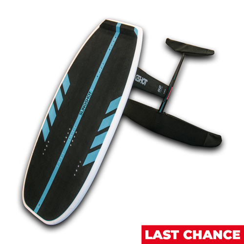 Boater's Outlet Exclusive Slingshot Dwarf Craft V2 Wake Foil Package w/ 82" Phantasm Carbon Mast & G1000 Lower Package