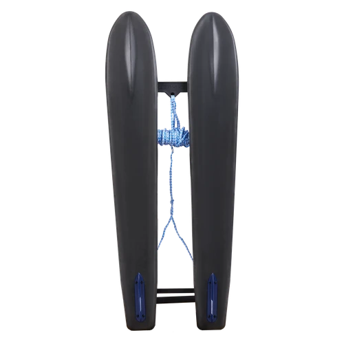 Main Product Image: 2027 Connelly Cadet 45-inch kids trainer combo water skis with removable stabilizer bar, adjustable child bindings, and included training rope.
