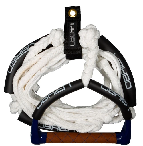 O'Brien Pro 25-foot floating wakesurf rope with 10-inch handle and removable rope sections