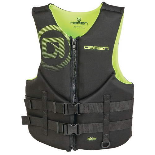 O'Brien Men's Traditional Neoprene Life Vest Yellow/Black