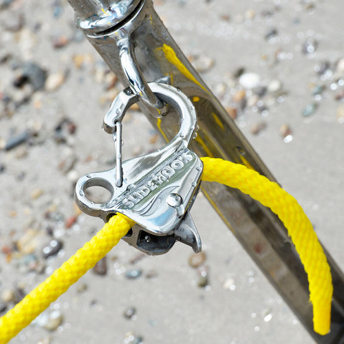 Slide Anchor, Slide Hook, stainless steel slide hook, nylon slide hook, universal slide hook, boat anchor hook, anchor line adjuster, anchoring accessory, Slide Anchor Shore Spike, easy anchoring solution