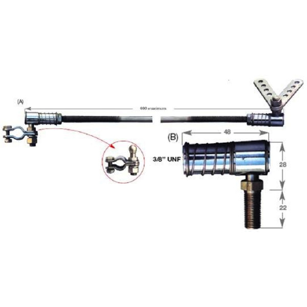 Attwood Trolling Motor Steering Kit Boater's Outlet