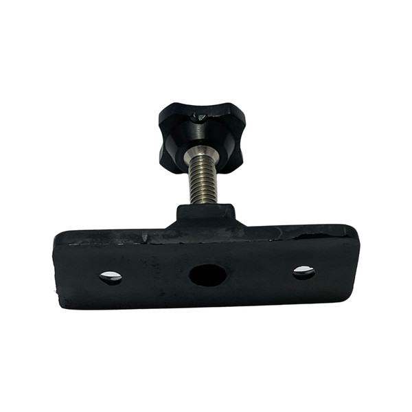 Bimini Top Side Mount Deck Hinge Black with thumb screw