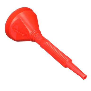 Seachoice Long Flexible Funnel With Stainless Steel Strainer and Handle