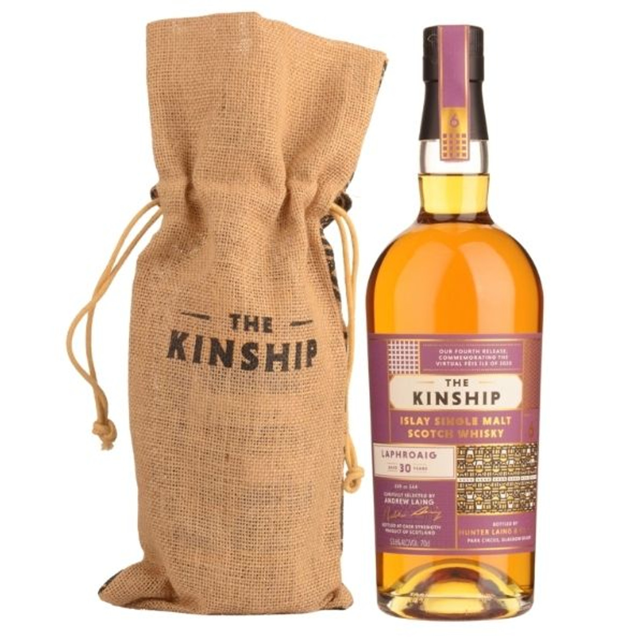 Hunter Laing The Kinship Laphroaig 30 Years Old Whiskey 700mL