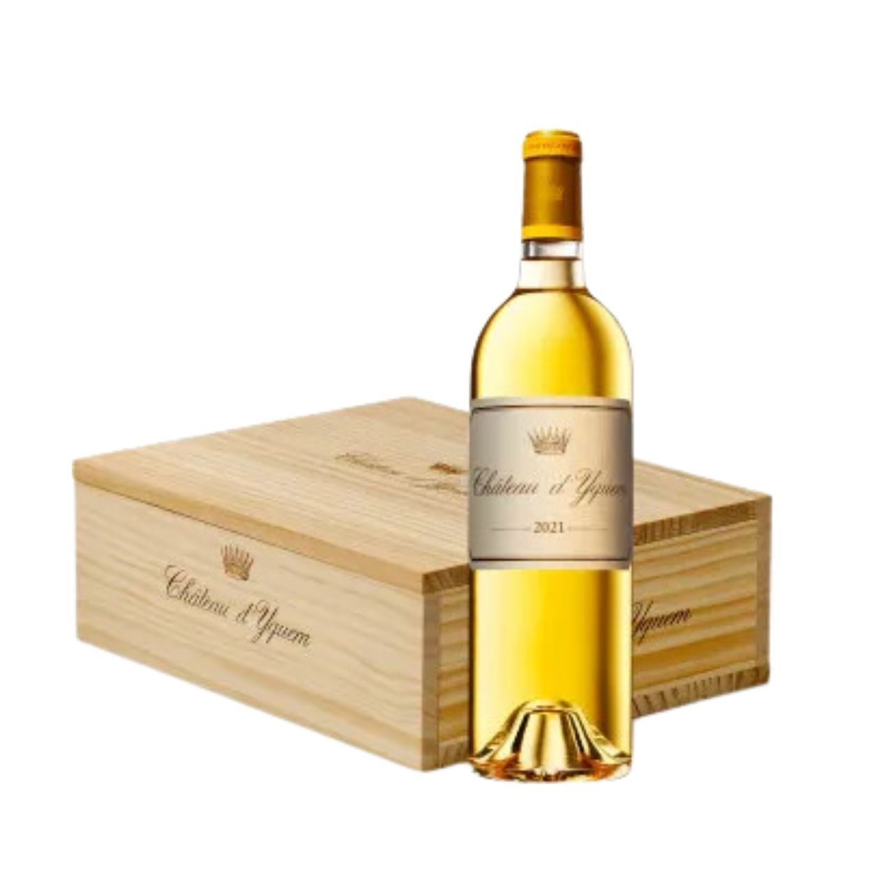 Chateau d'Yquem Sauternes 2021 (Individual Timber Box) - The Wine